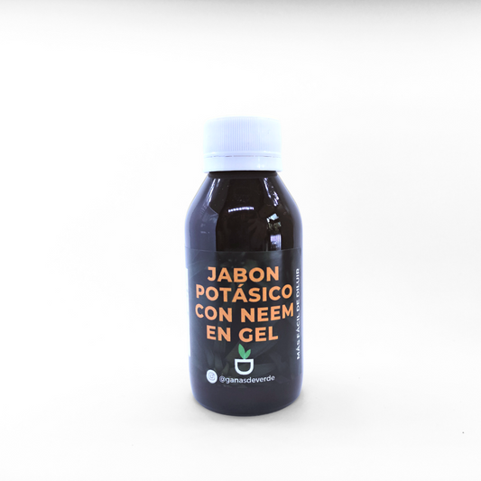 Jabón Potásico con Aceite de Neem - Ganas de Verde