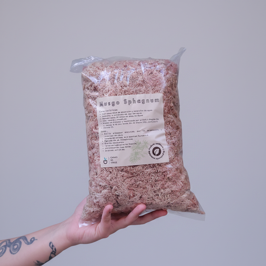 Musgo Sphagnum 9 litros - Ganas de Verde
